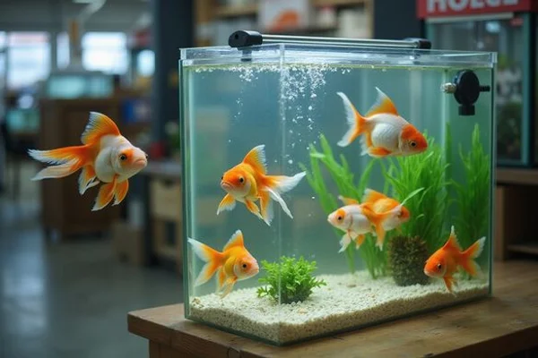 Goldfish & Pond Fish display 2