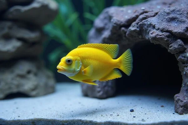 Cichlids display 1